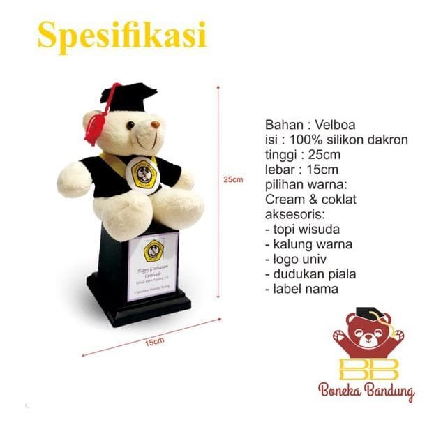 Detail Boneka Wisuda Bandung Nomer 33