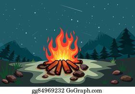 Detail Bonfire Clipart Free Nomer 21