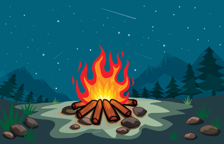 Detail Bonfire Clipart Free Nomer 8