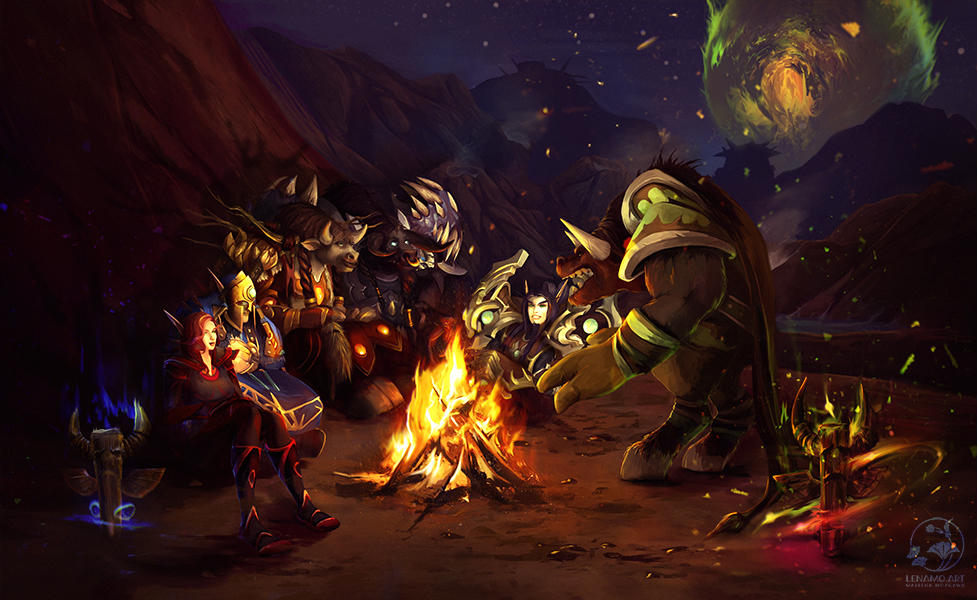 Detail Bonfire Orc Game Nomer 56