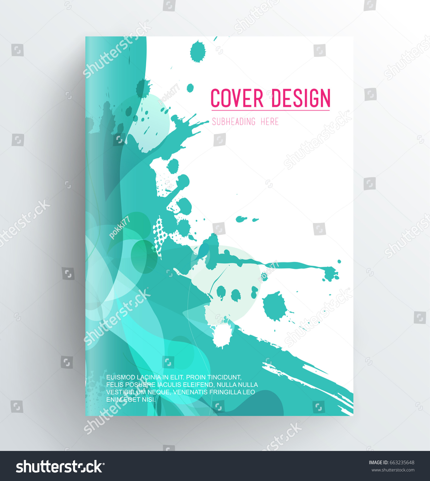 Detail Book Cover Design Vector Free Download Nomer 18