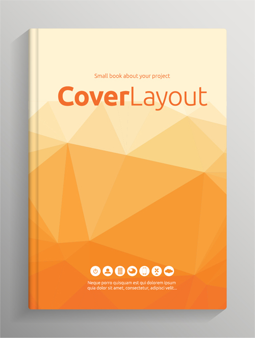 Detail Book Cover Design Vector Free Download Nomer 29