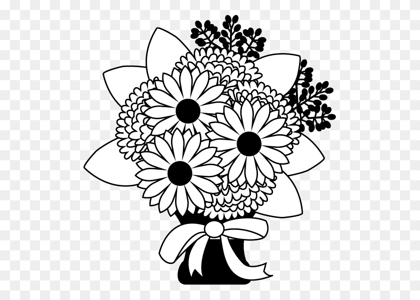 Detail Boquet Of Flowers Clipart Nomer 31