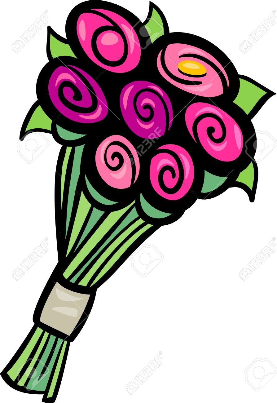 Detail Boquet Of Flowers Clipart Nomer 48