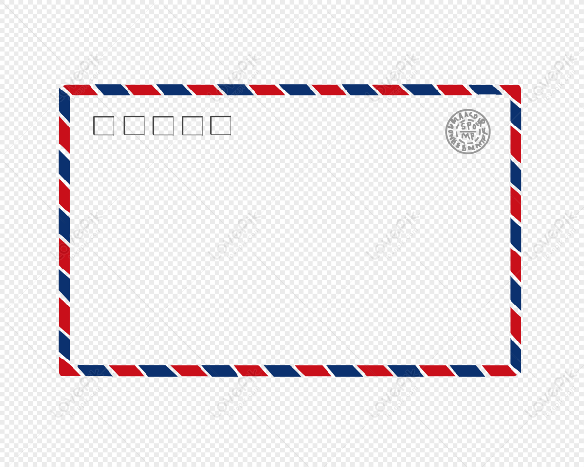 Detail Border Amplop Nomer 4