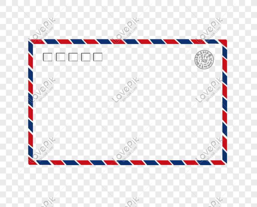 Detail Border Amplop Nomer 5