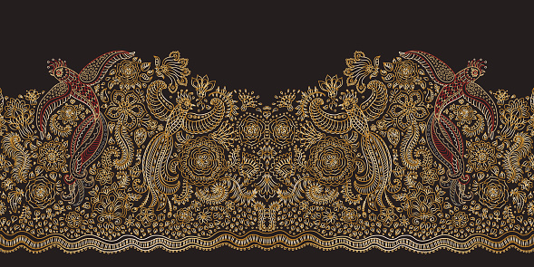 Detail Border Batik Vector Nomer 26