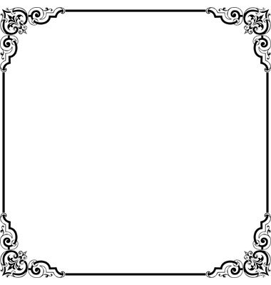 Detail Border Bingkai Nomer 3