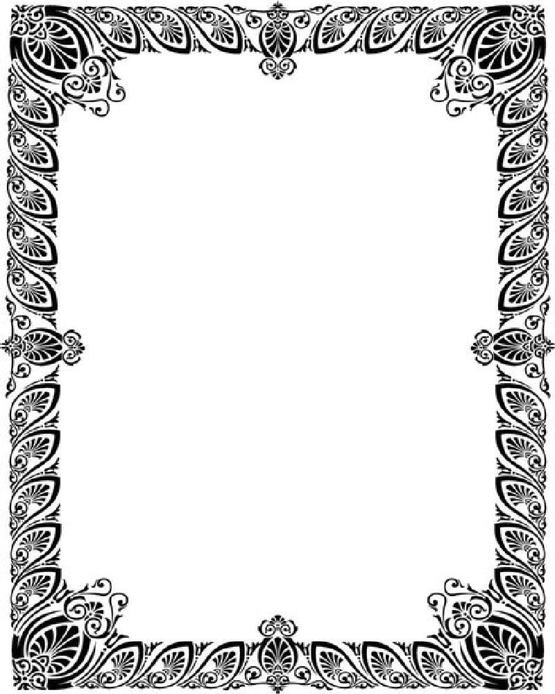 Detail Border Bingkai Nomer 25