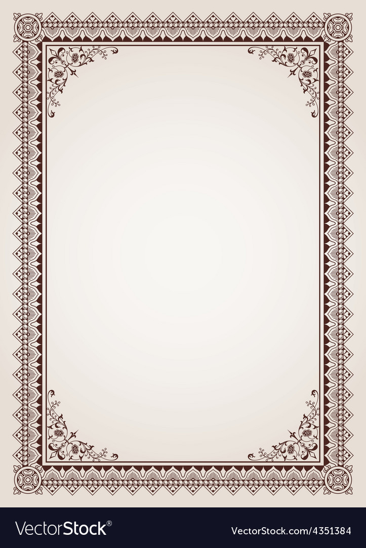 Detail Border Bingkai Nomer 9