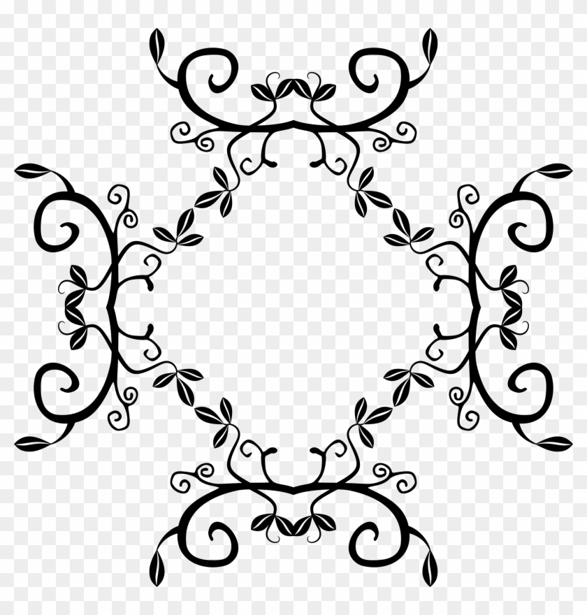 Detail Border Bunga Hitam Putih Nomer 15