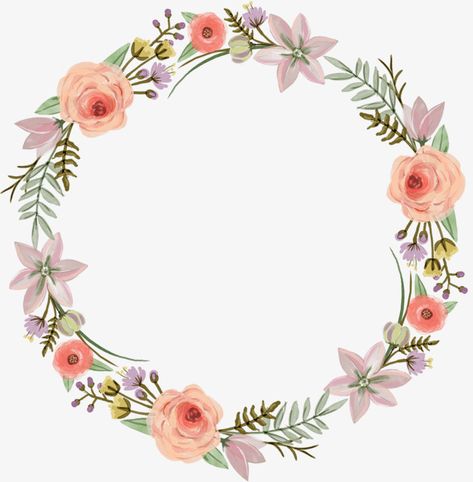 Detail Border Bunga Lingkaran Simple Nomer 12