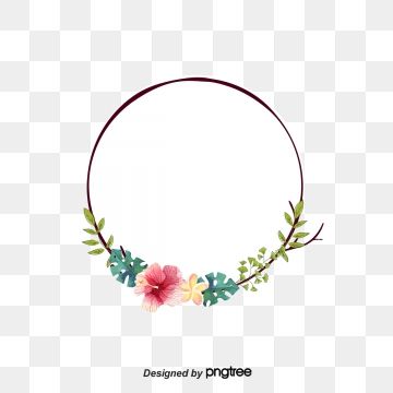 Detail Border Bunga Lingkaran Simple Nomer 32