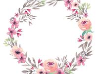 Detail Border Bunga Lingkaran Simple Nomer 35