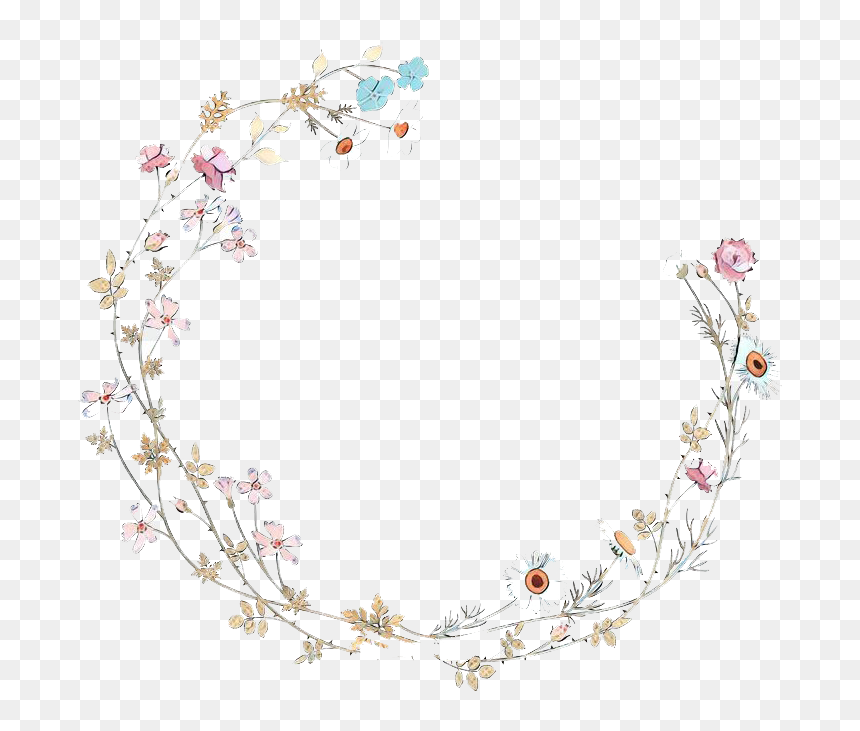 Detail Border Bunga Lingkaran Simple Nomer 5