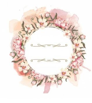 Detail Border Bunga Lingkaran Simple Nomer 9