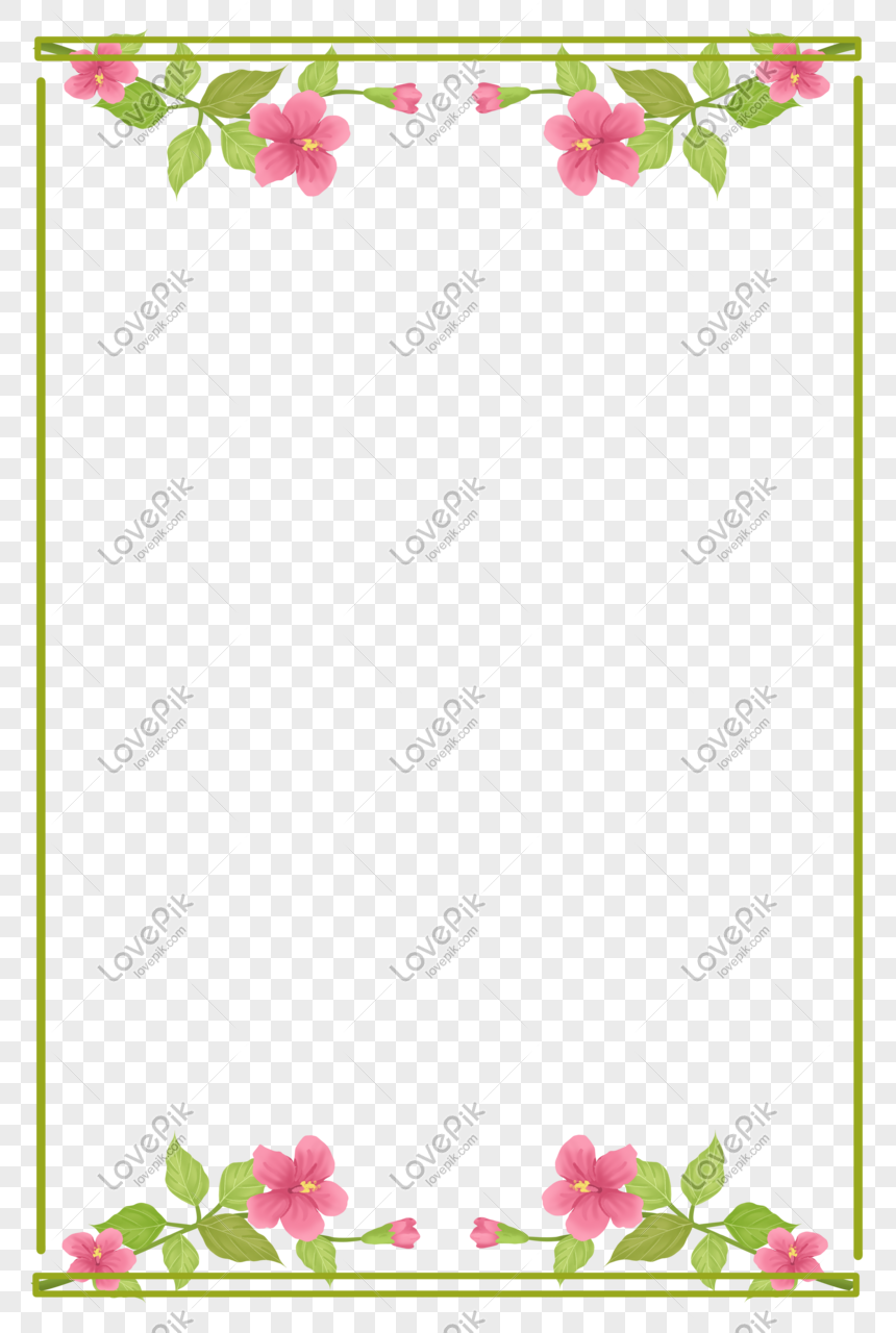 Detail Border Bunga Tepi Nomer 4