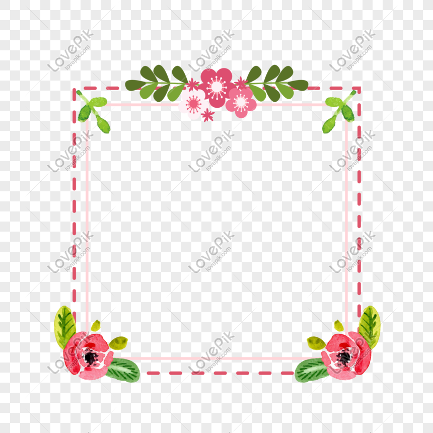 Detail Border Bunga Tepi Nomer 28