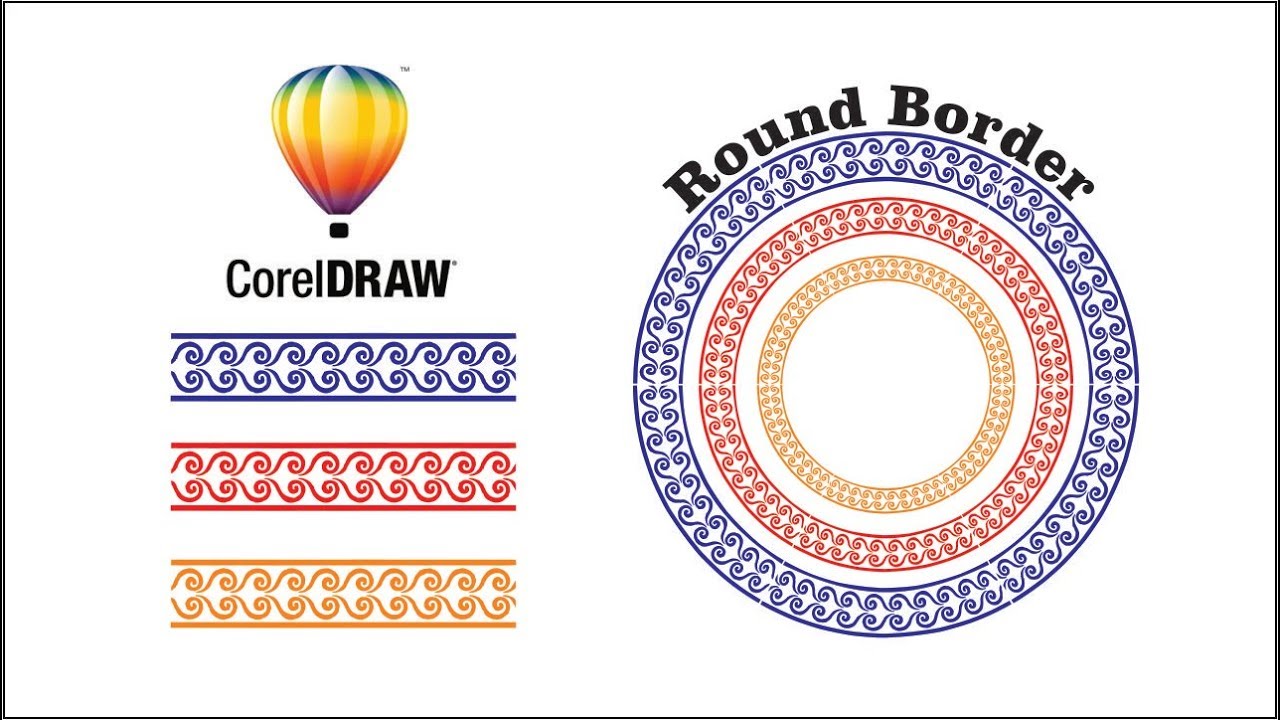 Detail Border Corel Nomer 38