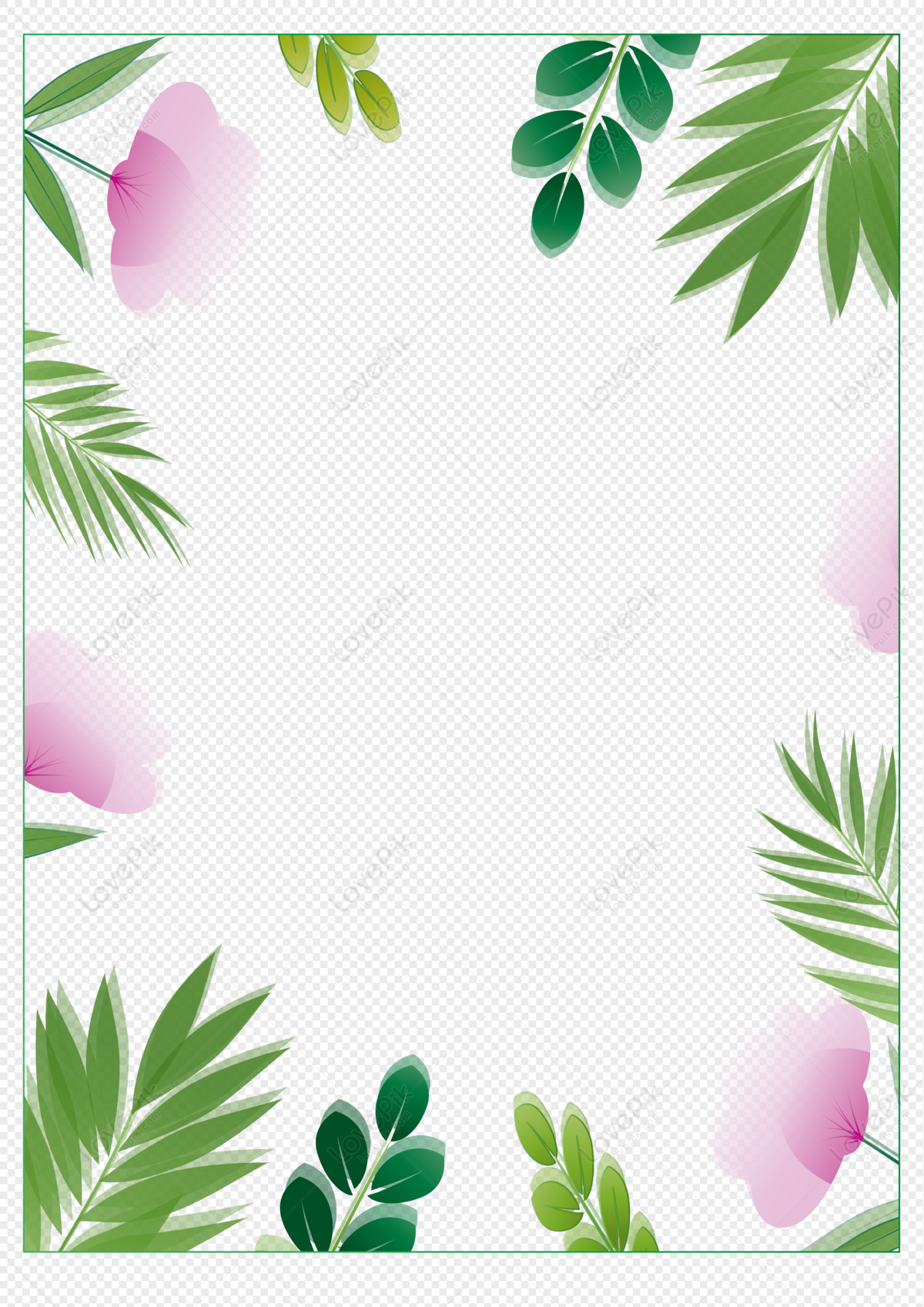 Detail Border Daun Png Nomer 42