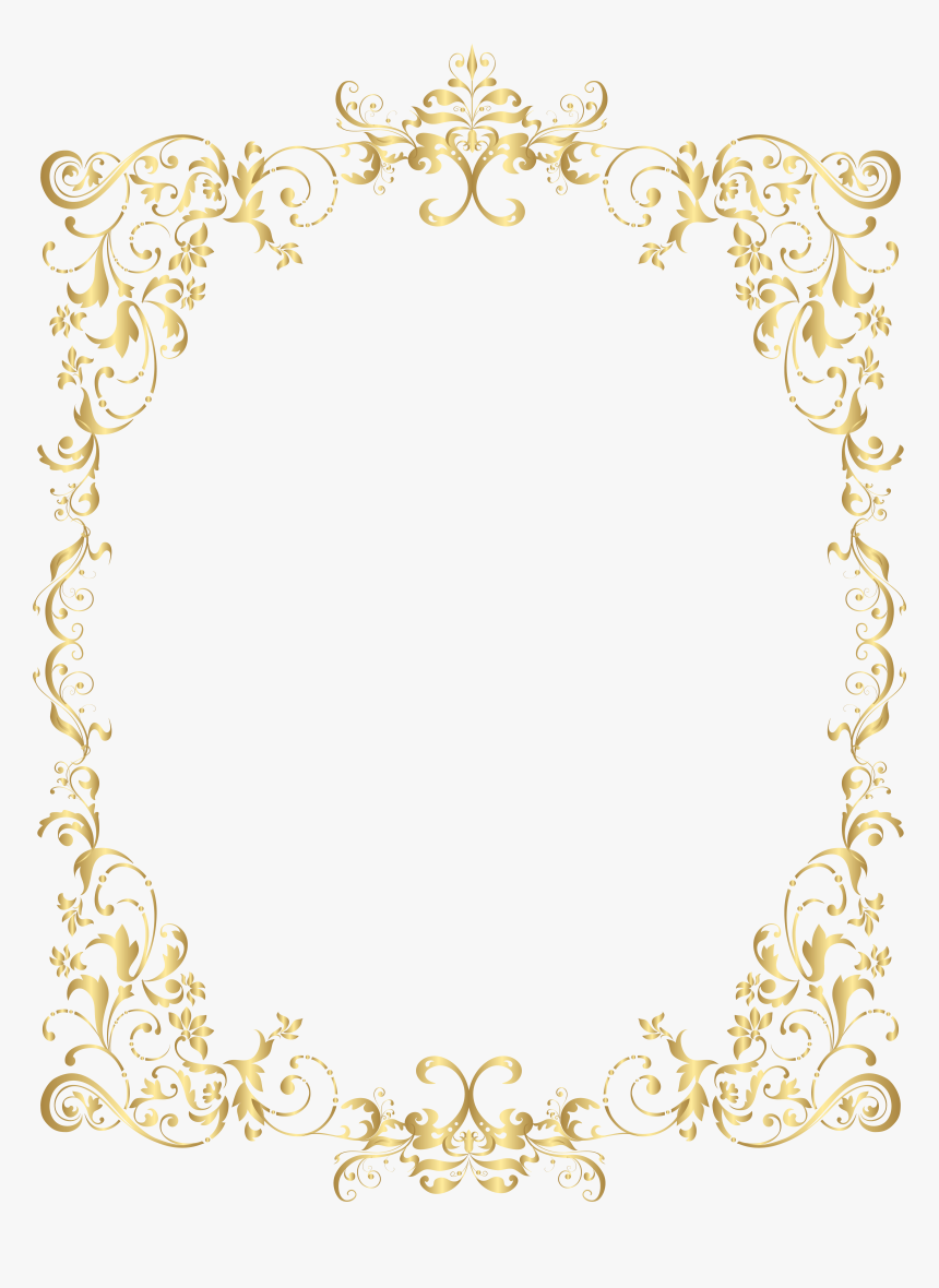 Detail Border Gold Nomer 21