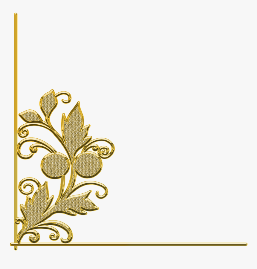 Detail Border Gold Nomer 54