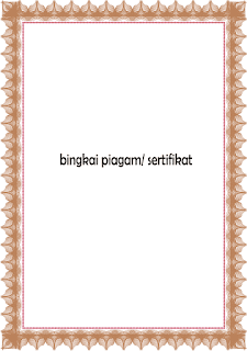 Detail Border Ijazah Nomer 19