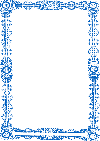 Detail Border Ijazah Nomer 22