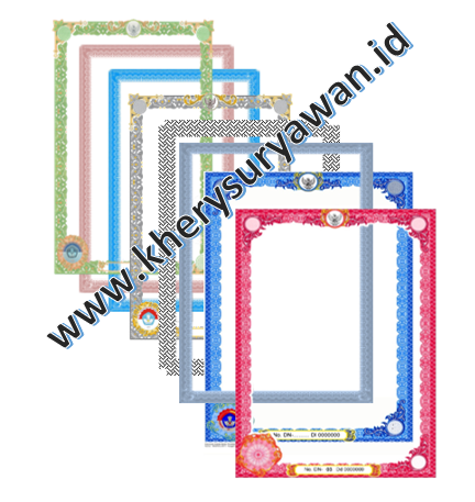 Detail Border Ijazah Nomer 44