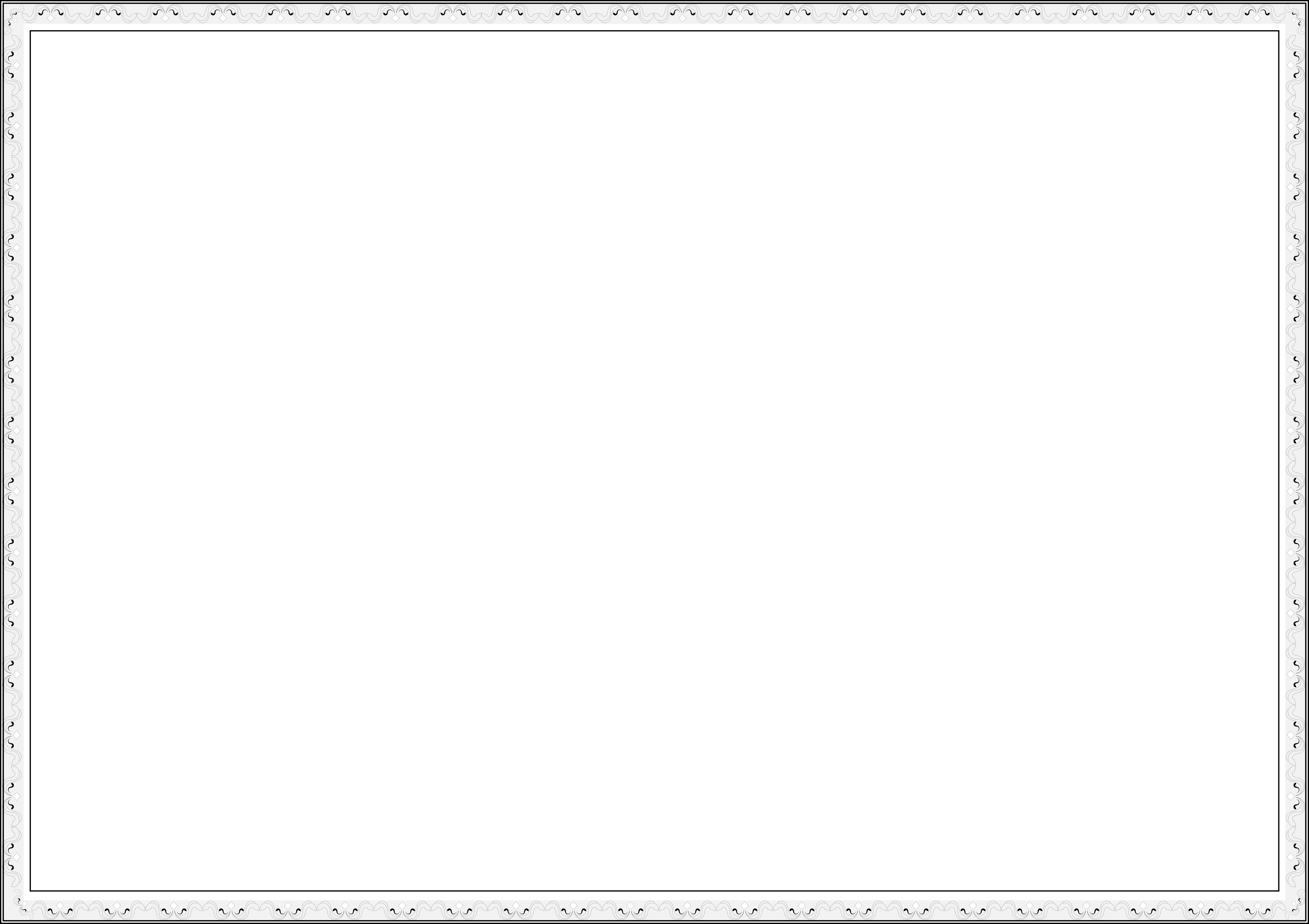 Detail Border Ijazah Nomer 46