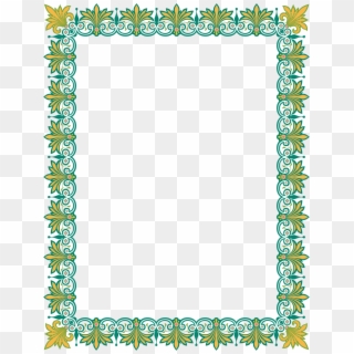 Detail Border Ijazah Nomer 48