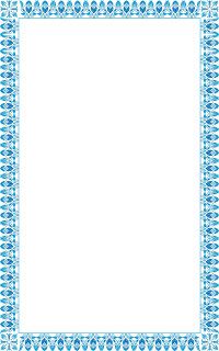 Detail Border Ijazah Nomer 7