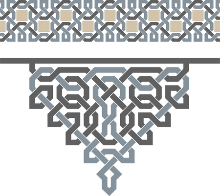 Detail Border Kaligrafi Nomer 51