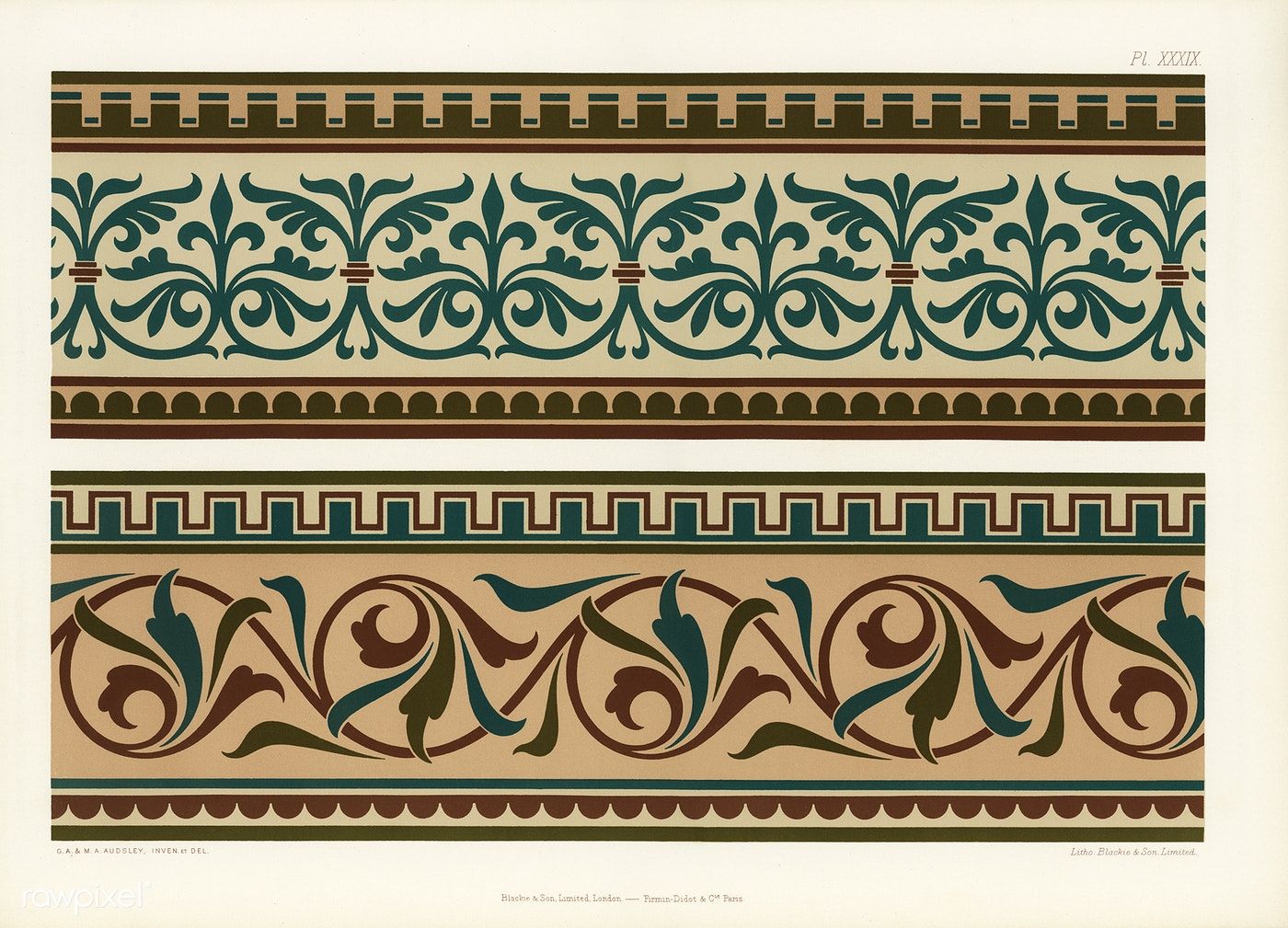 Detail Border Kaligrafi Nomer 52
