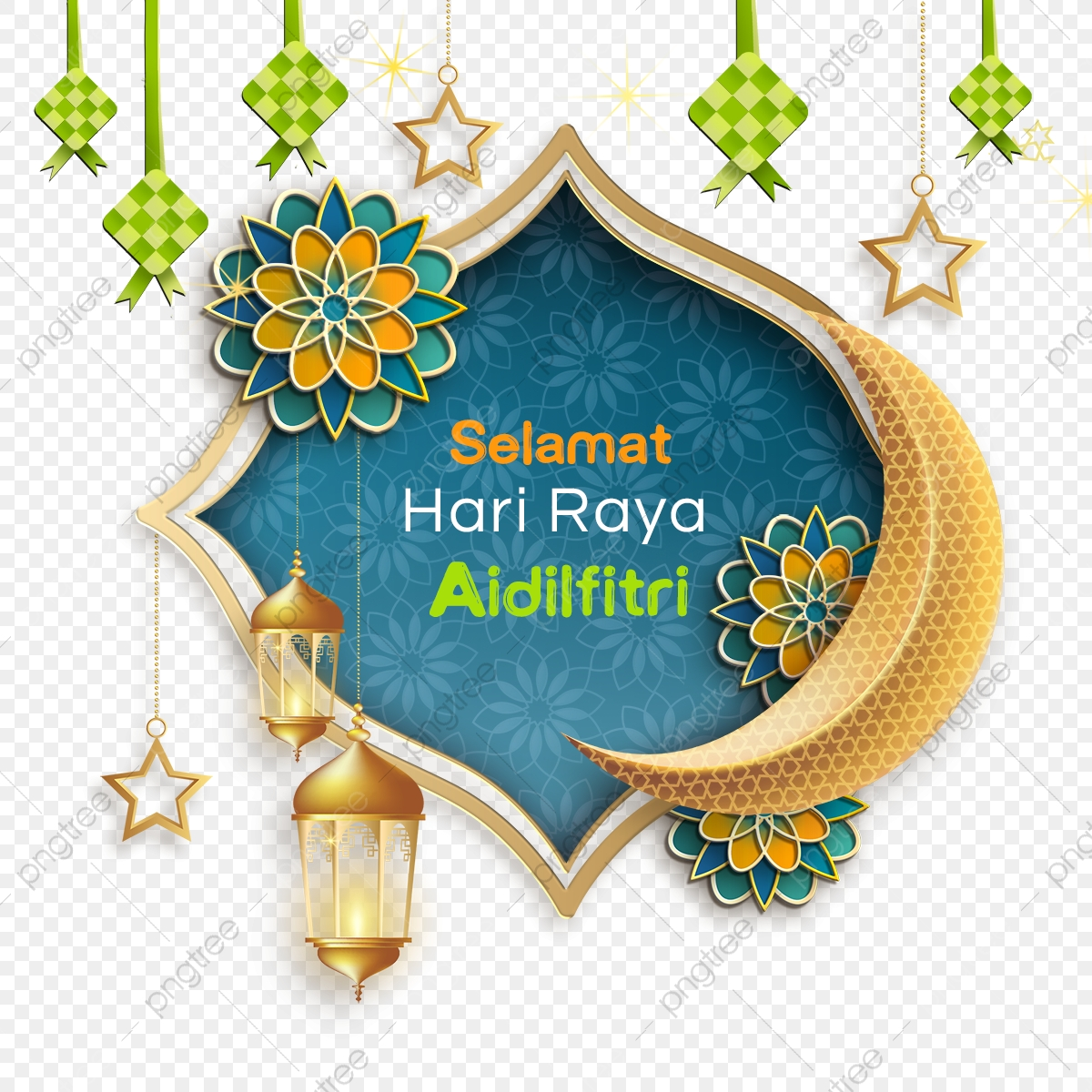 Detail Border Lebaran Nomer 28