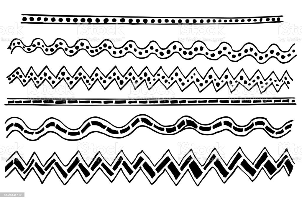 Detail Border Line Nomer 28