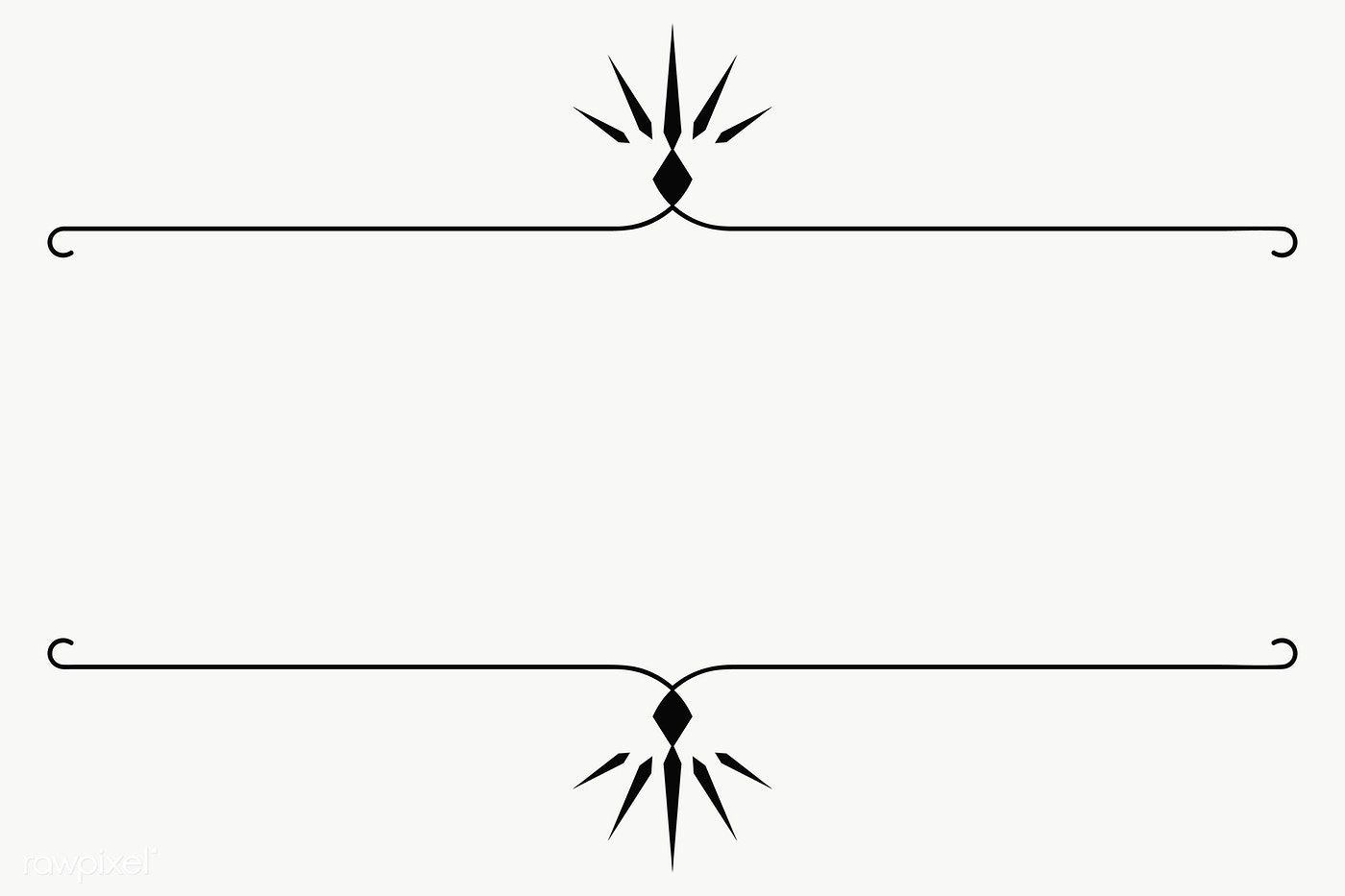 Detail Border Line Design Png Nomer 10