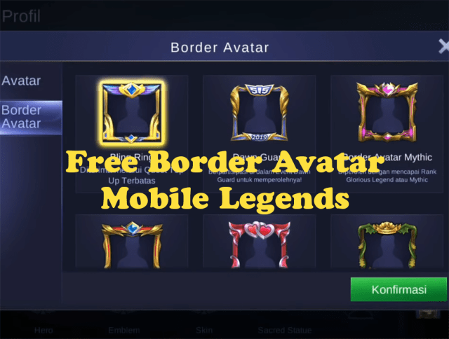 Detail Border Mobile Legend Png Nomer 20