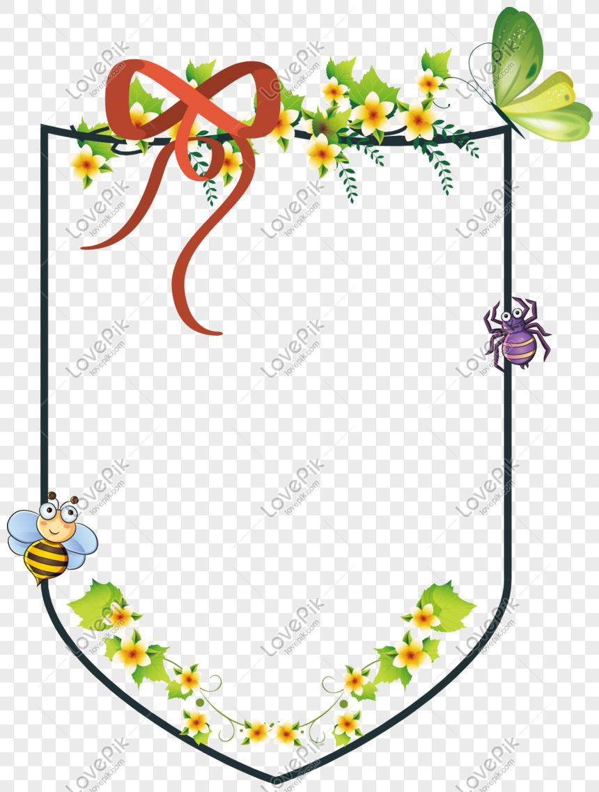 Detail Border Motif Bunga Nomer 35