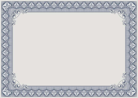 Detail Border Piagam Cdr Nomer 19