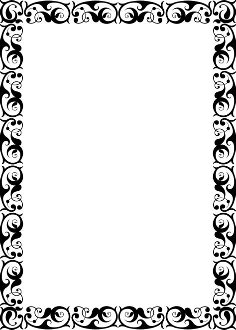 Detail Border Piagam Cdr Nomer 21