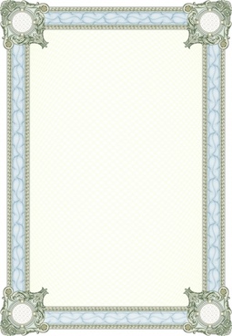 Detail Border Piagam Cdr Nomer 4