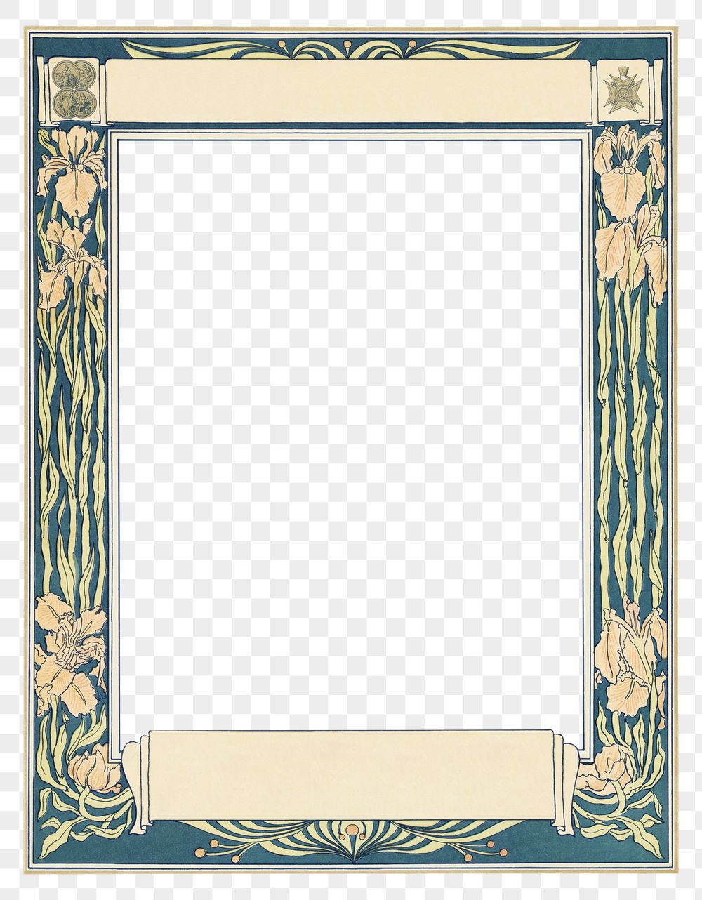 Detail Border Piagam Png Nomer 19