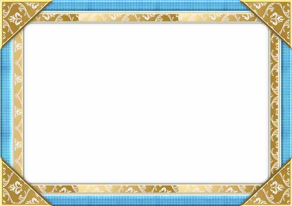 Detail Border Piagam Png Nomer 22
