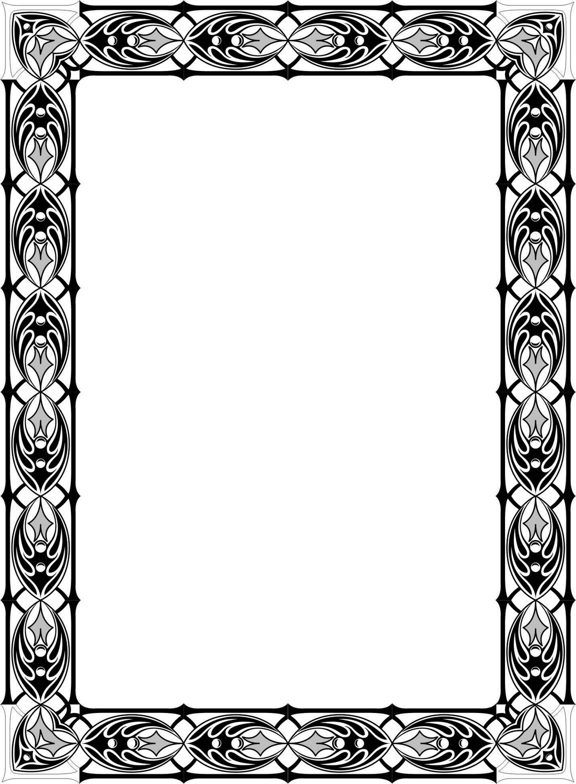 Detail Border Piagam Png Nomer 30