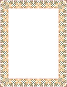 Detail Border Piagam Png Nomer 42