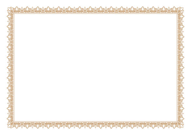 Detail Border Piagam Word Nomer 7