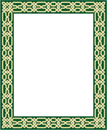 Detail Border Undangan Warna Nomer 11