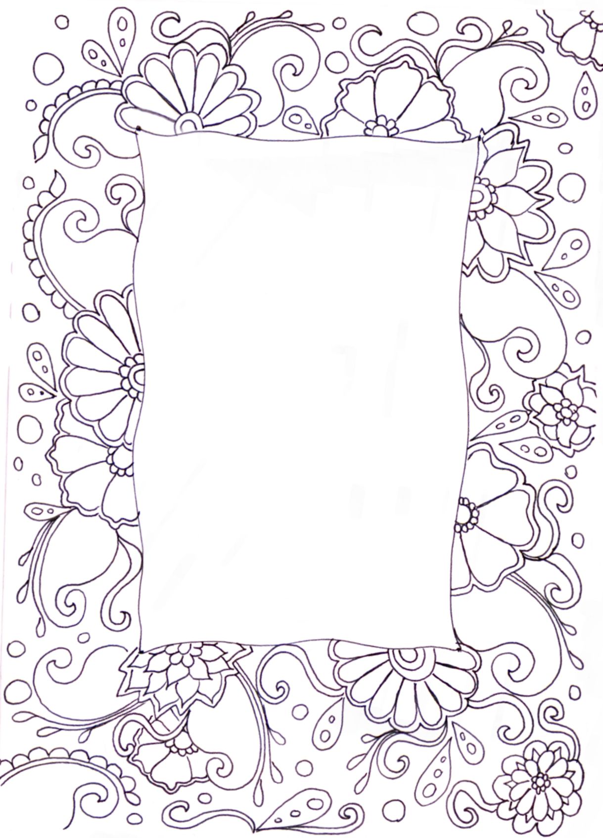 Detail Border Unik Nomer 14