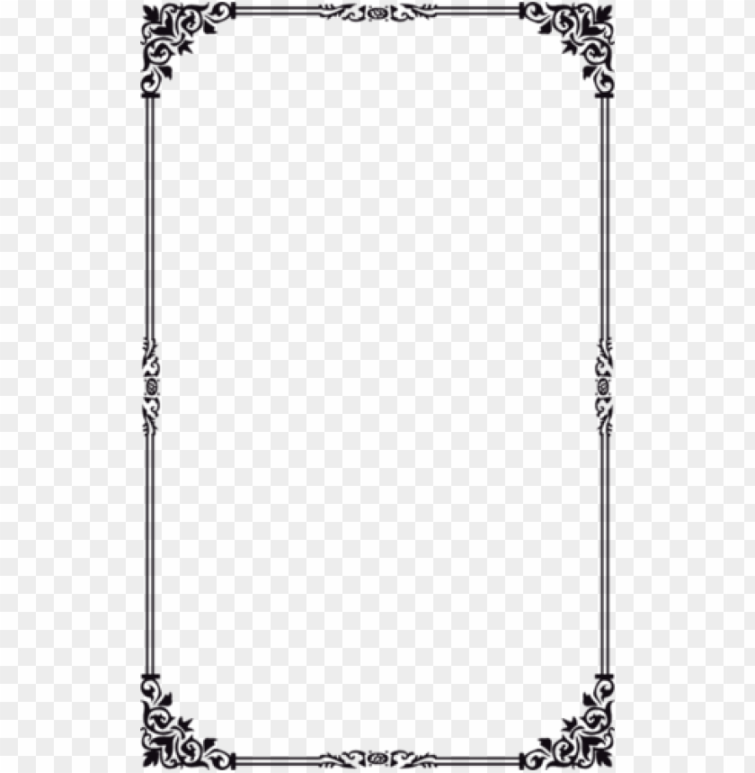 Detail Border Vector Png Hd Nomer 4